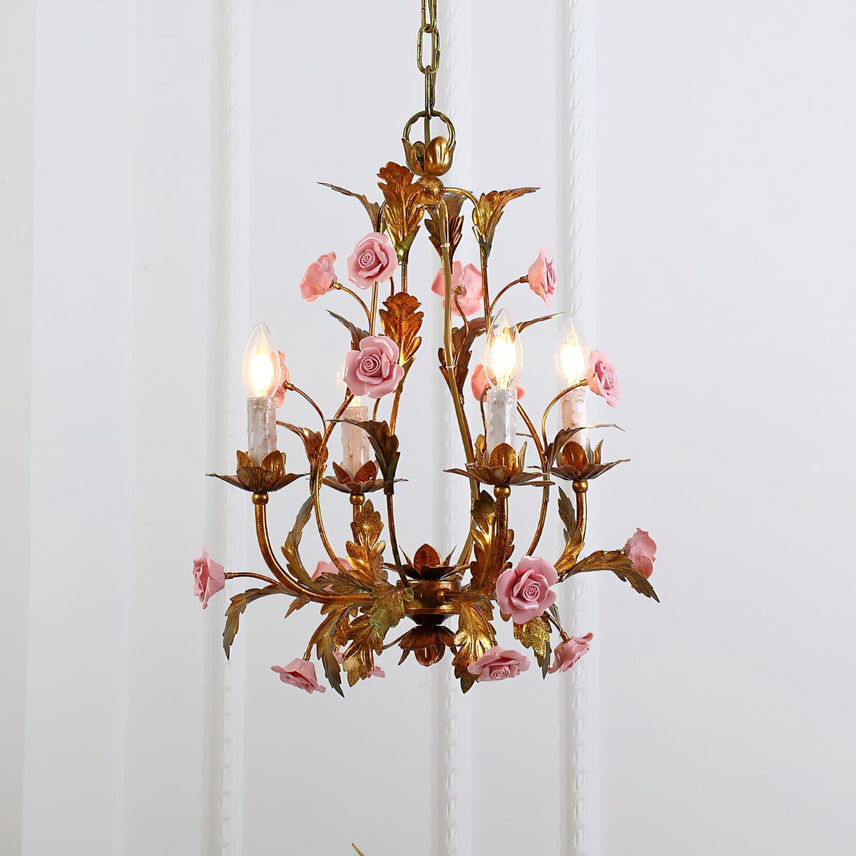 ceramic-rose-chandelier