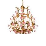 ceramic-rose-chandelier