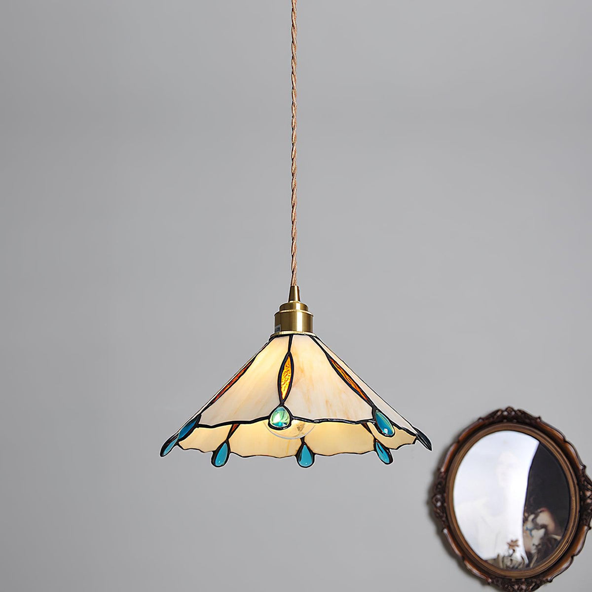 colorful-stained-glass-pendant-light