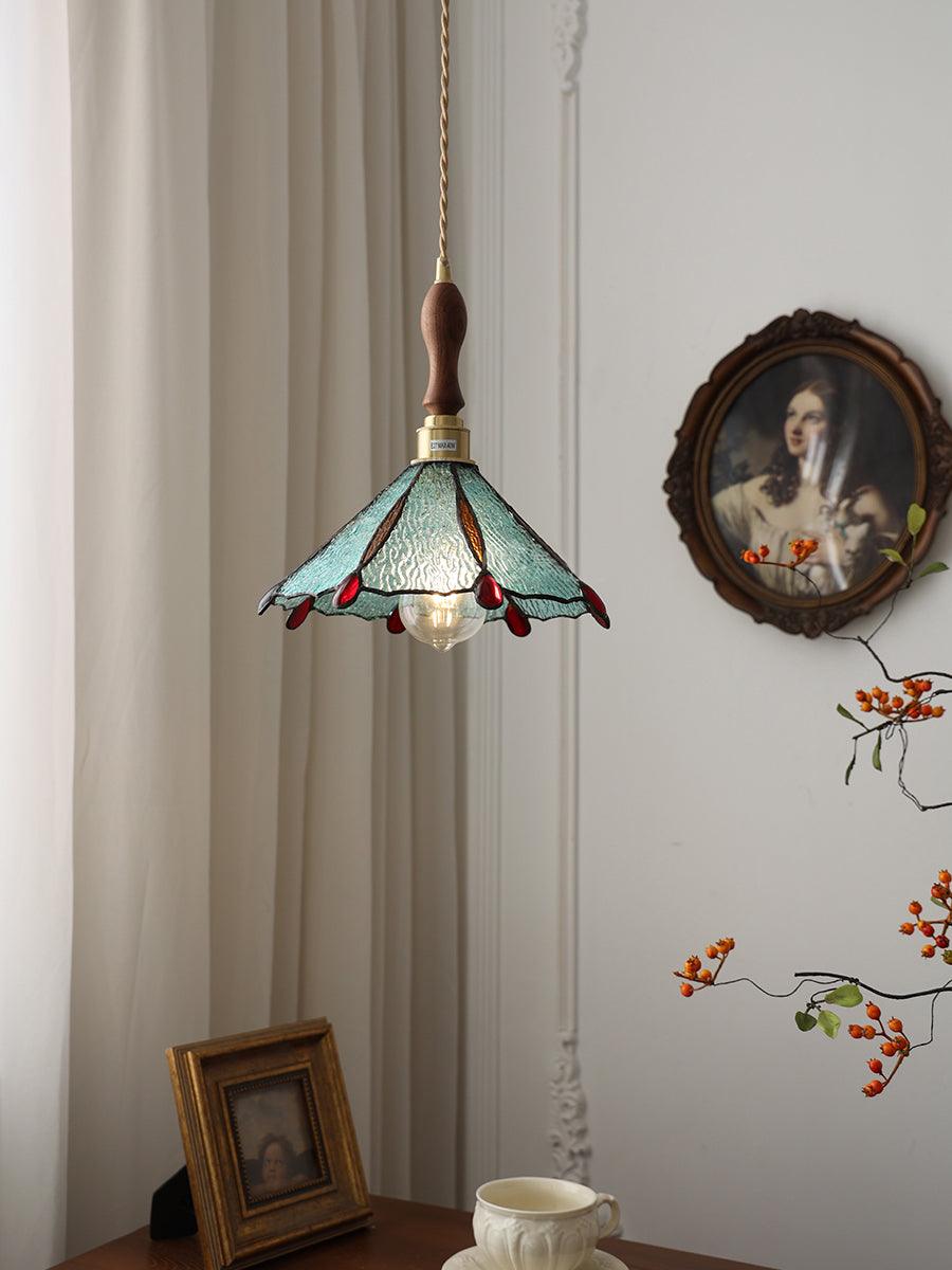 colorful-stained-glass-pendant-light