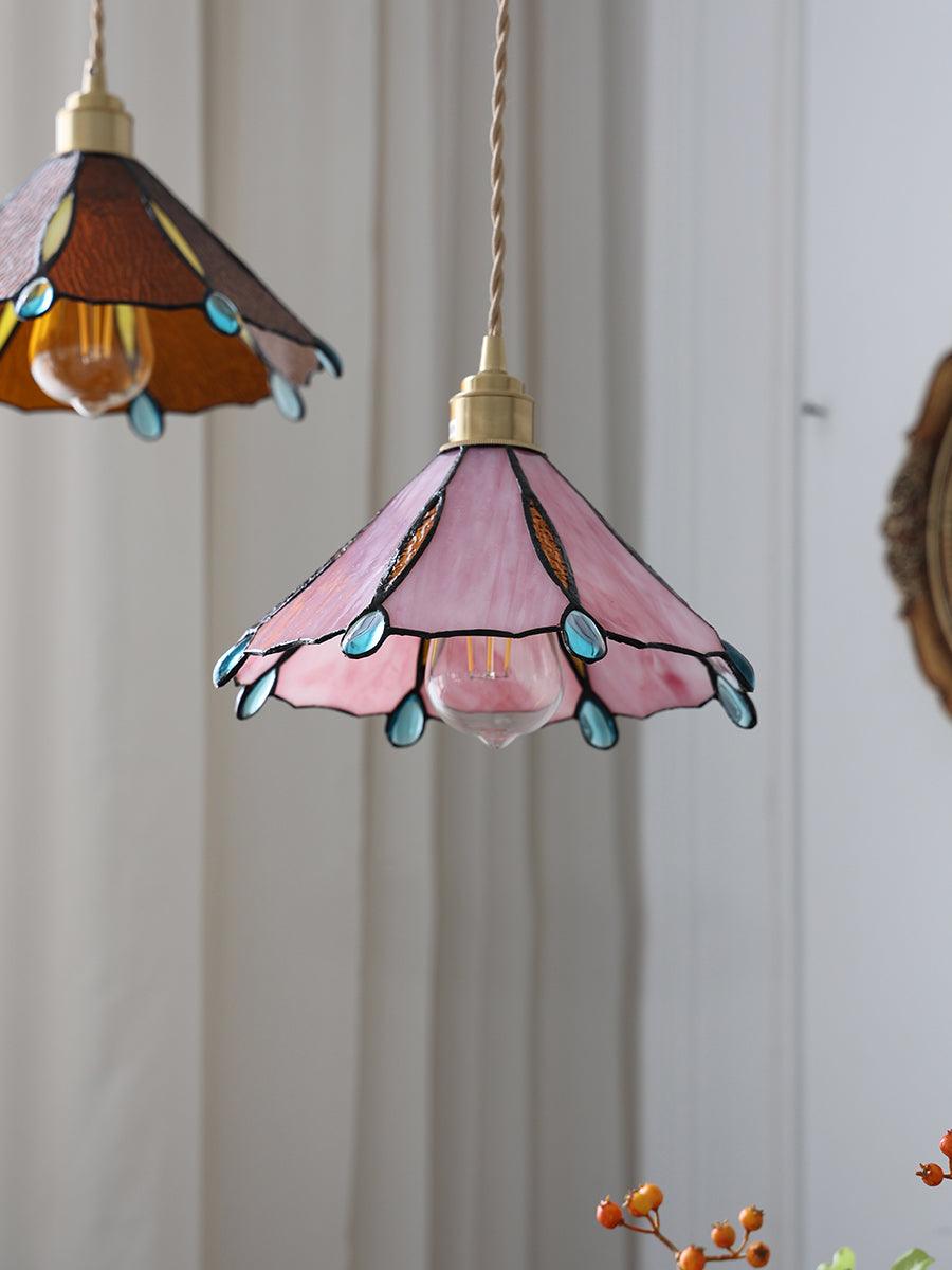 colorful-stained-glass-pendant-light