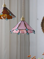 colorful-stained-glass-pendant-light