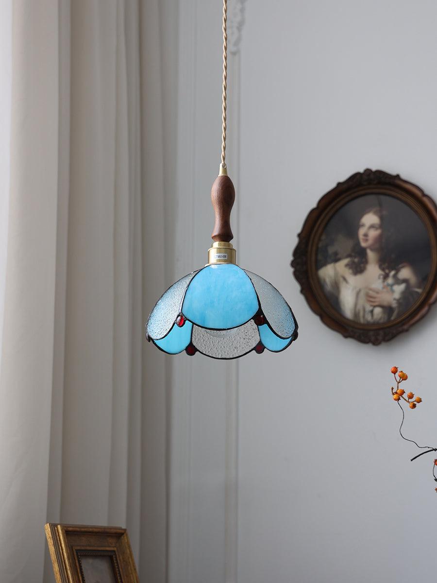 colorful-stained-glass-pendant-light