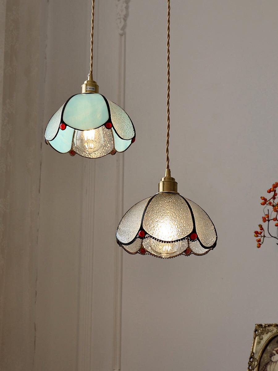 colorful-stained-glass-pendant-light