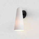 Conical Glass Plug In Wall Lamp