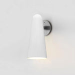 Conical Glass Plug In Wall Lamp