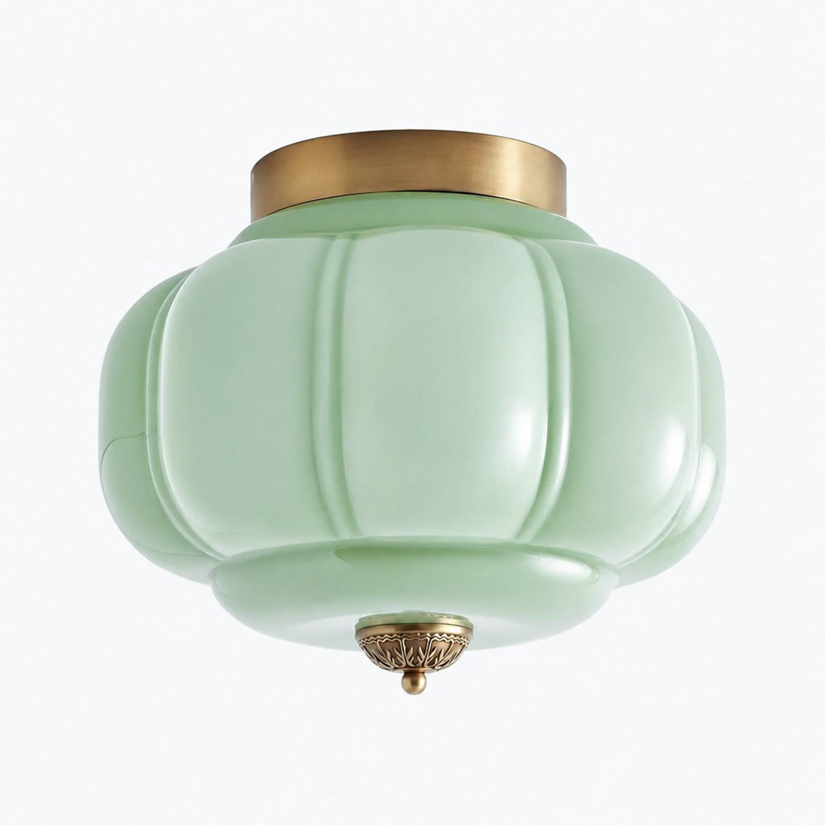 vintage-milk-glass-semi-flush-mount-ceiling-light-fixture-for-bedroom-hallway