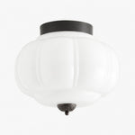 vintage-milk-glass-semi-flush-mount-ceiling-light-fixture-for-bedroom-hallway