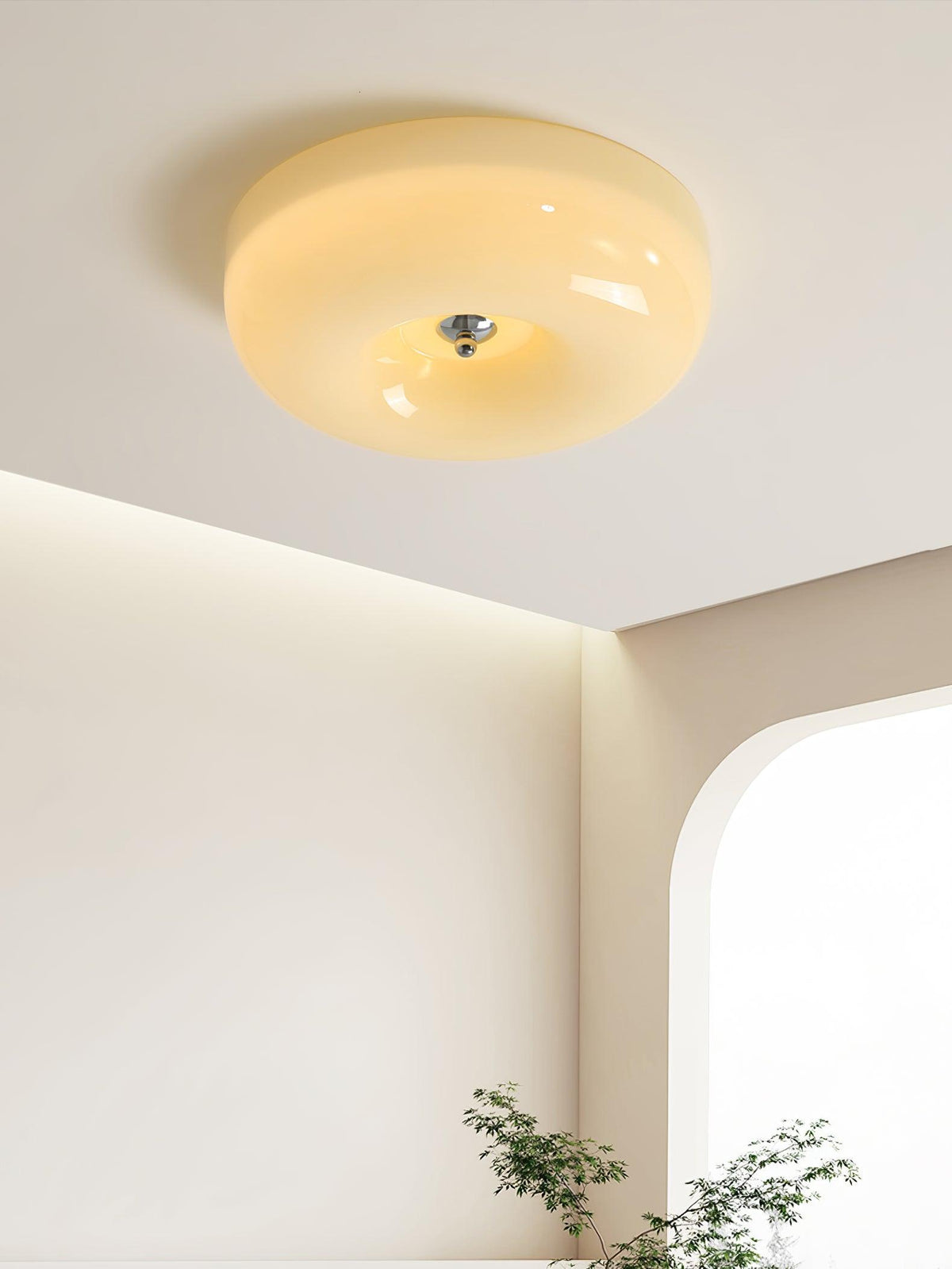 cream-pudding-ceiling-lamp