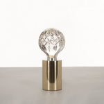 LED Table Lamp with Crystal Bulb