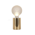 LED Table Lamp with Crystal Bulb