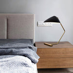 Curvilinear Mid Century Table Lamp