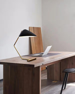 Curvilinear Mid Century Table Lamp