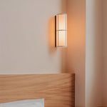 Cylinder Fabric Plug In Wall Lamp