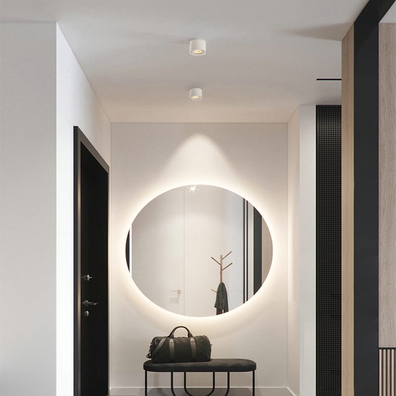 Recessed LED cylinder downlight