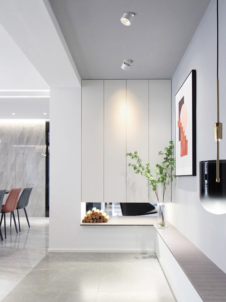 Recessed LED cylinder downlight
