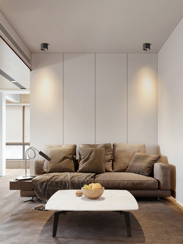 Recessed LED cylinder downlight
