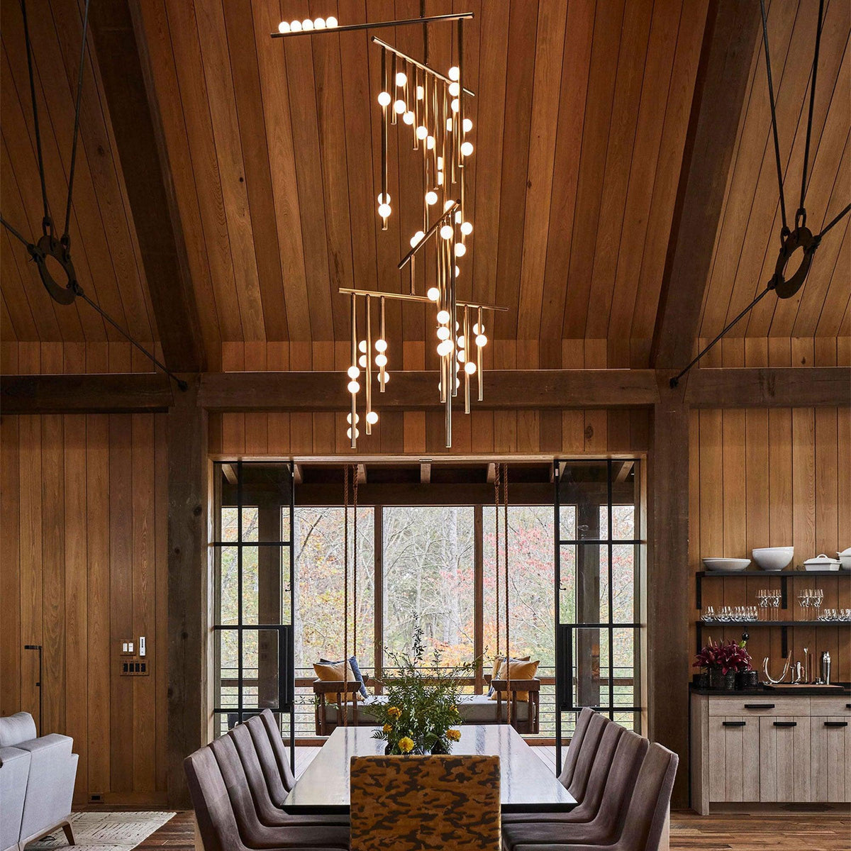 diy-luminous-cascade-chandelier