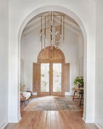 diy-luminous-cascade-chandelier