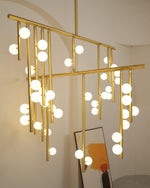 diy-luminous-cascade-chandelier