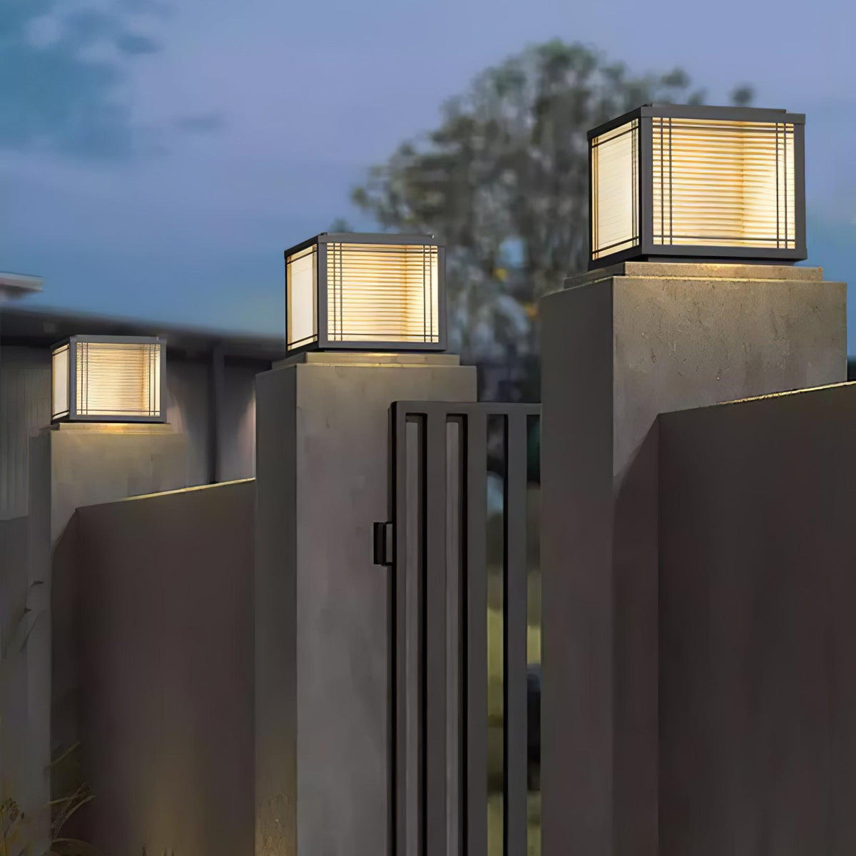 Deck Solar Outdoor Post Light