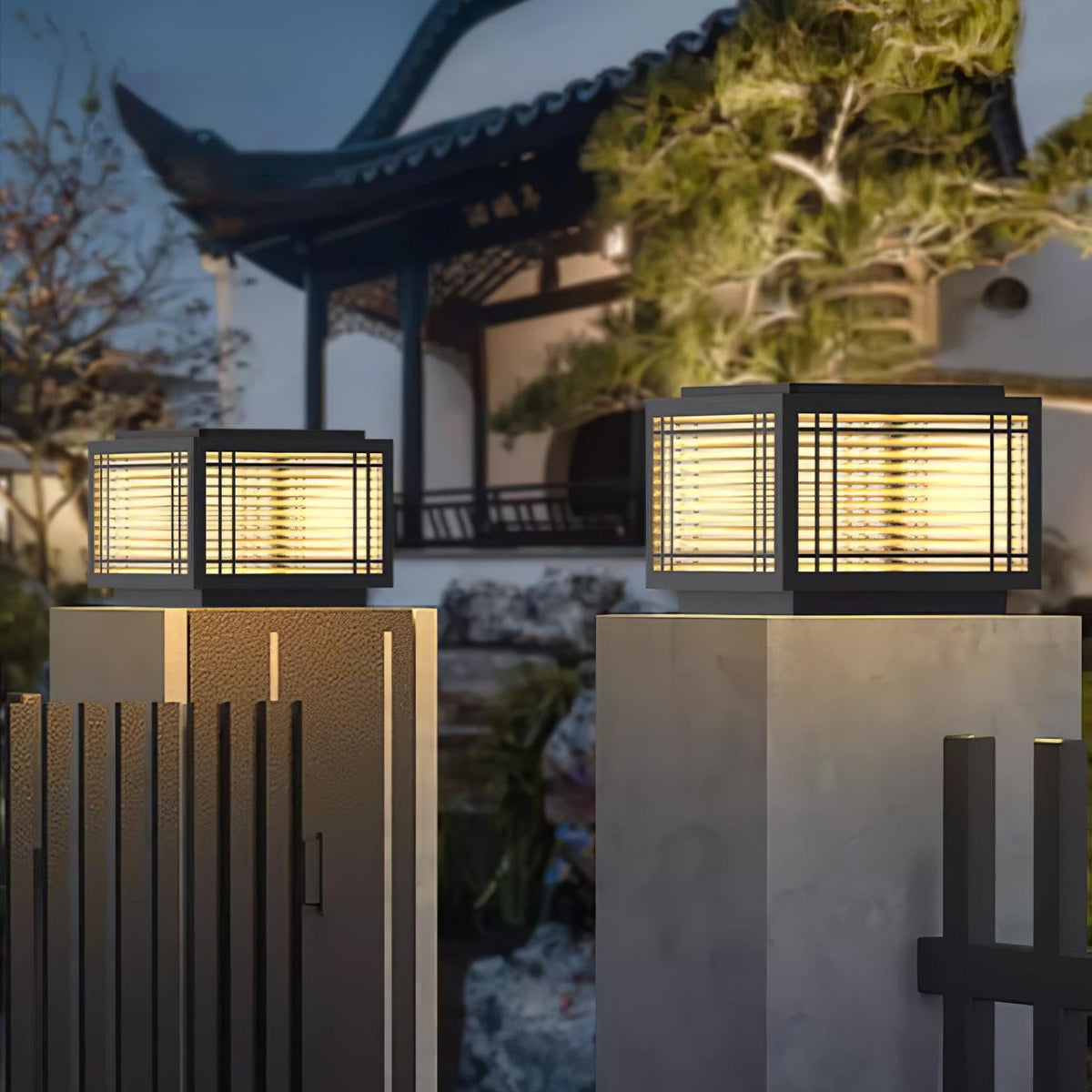 Deck Solar Outdoor Post Light