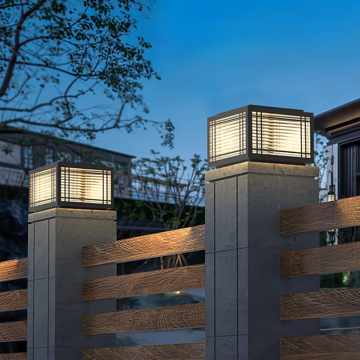 Deck Solar Outdoor Post Light