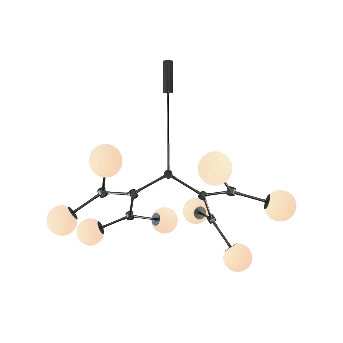 drop-ball-chandelier