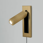 Embedded Bedside Plug In Sconce