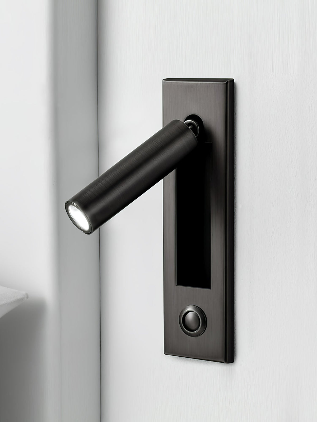 Embedded Bedside Plug In Sconce