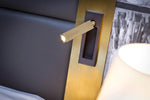 Embedded Bedside Plug In Sconce