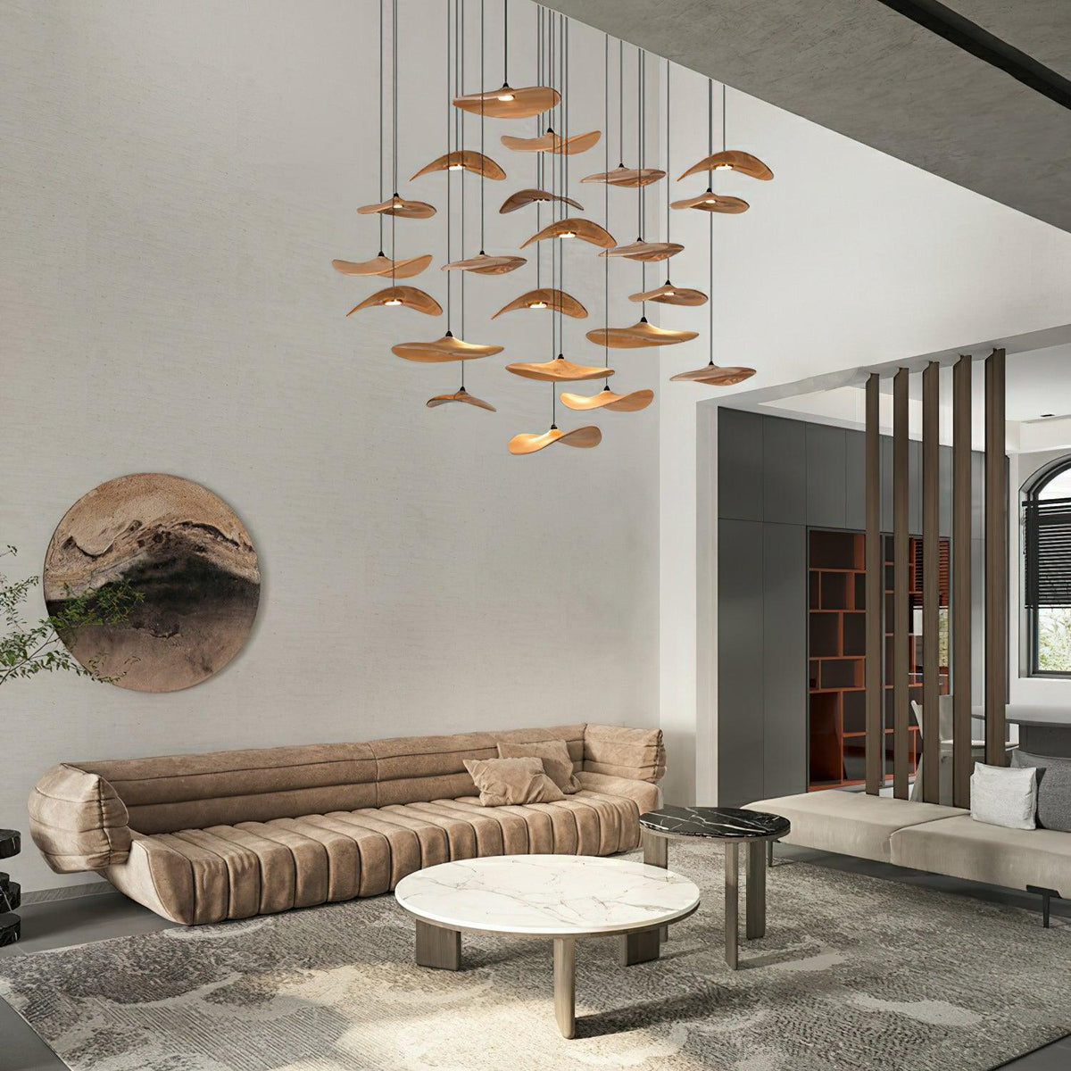 empty-leaf-chandelier
