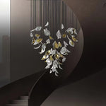 Floating Leaves Chandelier Ceiling Light Fixture