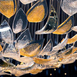 Floating Leaves Chandelier Ceiling Light Fixture