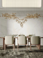 Fluttering Leaf Ceiling Chandelier Light Fixture