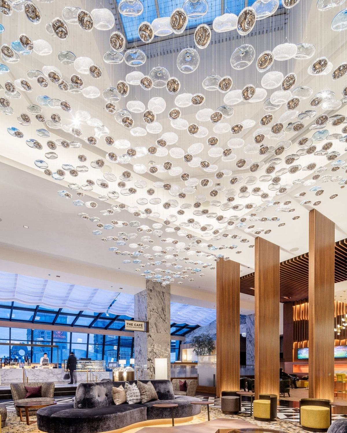 Flying Surge Chandelier Electrolier