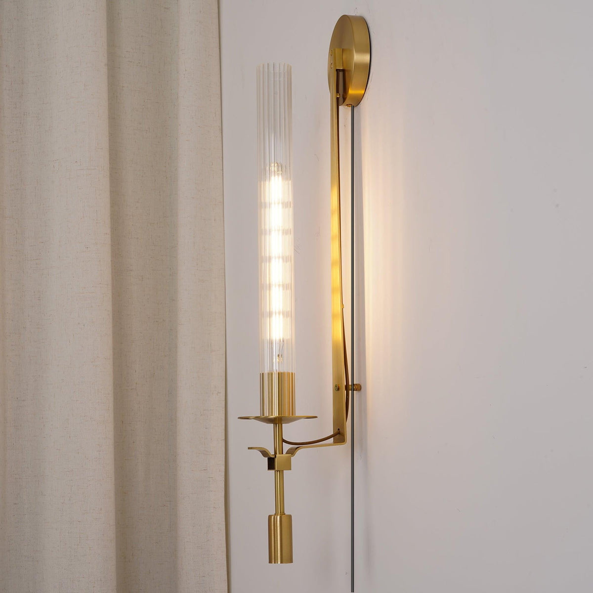 French Classicism Plug In Wall Lamp