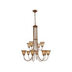 franklin-amber-chandelier
