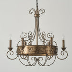 franklin-rust-candlestick-chandelier