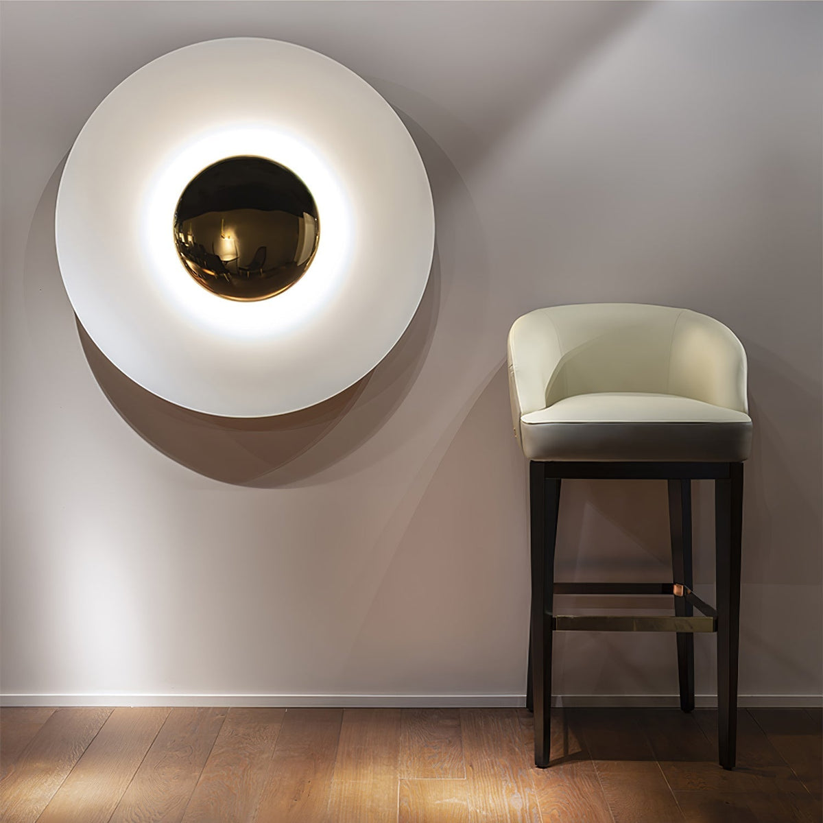 Simplicity Glow Plug In Wall Light
