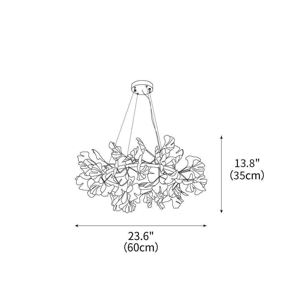 gingko-chandelier-o