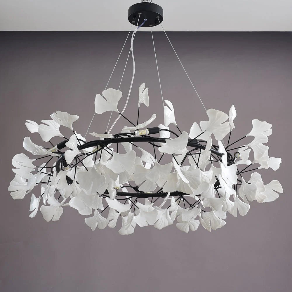 gingko-chandelier-o