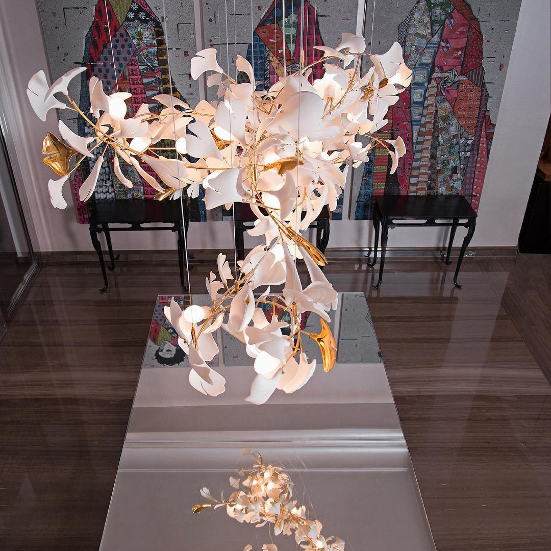 modern-ginkgo-ceramic-chandelier