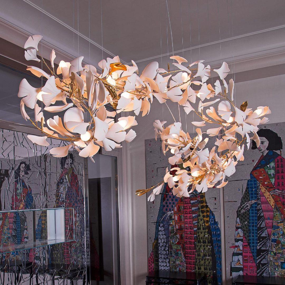 gingko-leaf-chandelier