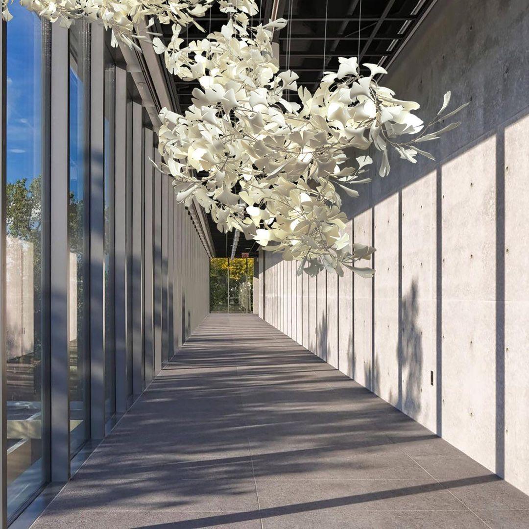 gingko-leaf-chandelier