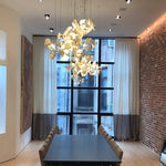 gingko-leaf-chandelier