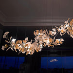 gingko-leaf-chandelier