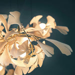 gingko-leaf-chandelier