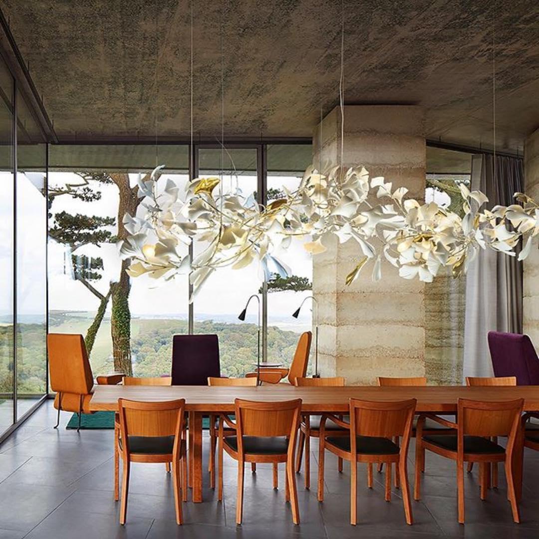 gingko-leaf-chandelier