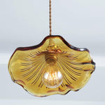 Glass Hibiscus Flower Swag Light